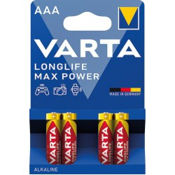 Varta Longlife Max Power alkaline LR03 / AAA